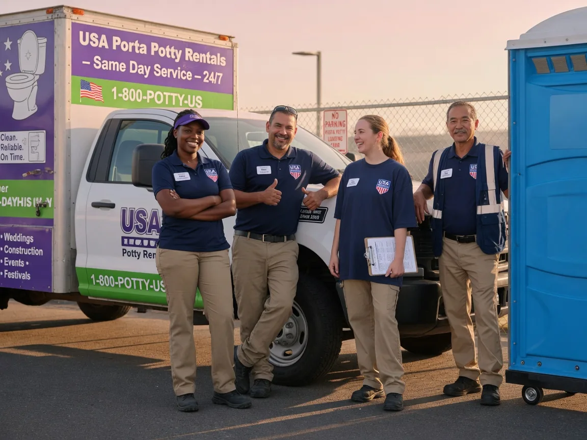 Porta Potty Rental company in Groom, TX